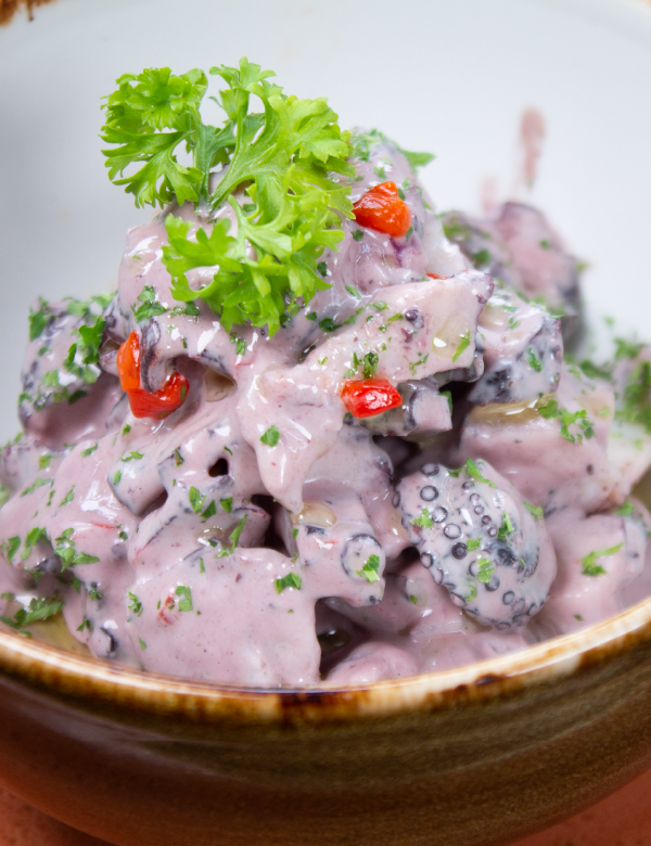 Pulpo al Olivo